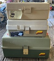 3 - Empty Tackle Boxes