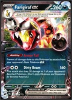 Pokemon - 108/162 - Farigiraf ex - Temporal Forces