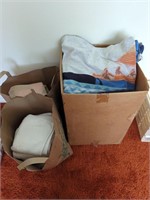 Collection of towels and linens