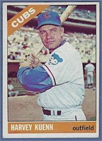 1966 Topps #372 Harvey Kuenn Chicago Cubs