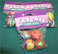 SELECTION OF RASCALS CAT TOYS
