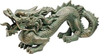 Design Toscano Eu9306 Asian Dragon Wall Statue,