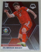 Zelimkhan Bakaev 2021 Mosaic SC UEFA Euro Rookie