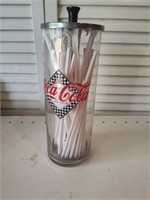 D3)   Coca-Cola straw container