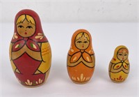 Group of Russian Nesting Dolls