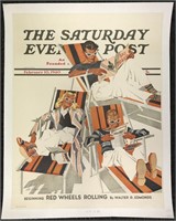 Ski Weld Poster Saturday Evening Post