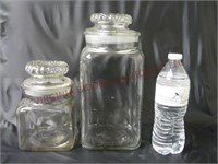 Apothecary Style Canisters / Jars ~ 2 w Lids