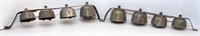 Pair of graduated shaft bells - nice clear tone