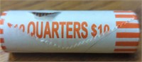 Uncirculated Maria tall chief $10 roll quarters