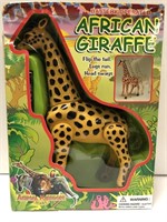 Battery Operated African Giraffe Toy