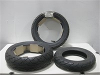 Two Shinko Rear Tires W/MMG Tire See Info