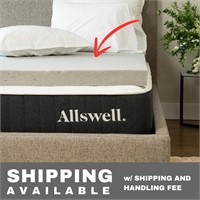 Allswell 2" Sleep Cool Memory Foam Mattress, King