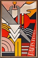 Roy Lichtenstein 1966 Paris Review Poster