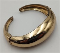 CORO Golden Clamper Bracelet-Early Pegasus Mark