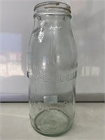 Embossed Mobiloil 1 Quart Bottle