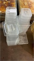 1 LOT 29 1/6 CAMBRO CONTAINERS