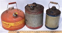 LOT - VINTAGE FUEL AND OIL CANS