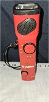 winston flashlight/ radio