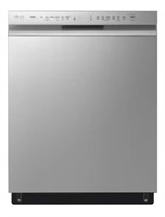 LG Steel Front Control Quadwash Dishwasher