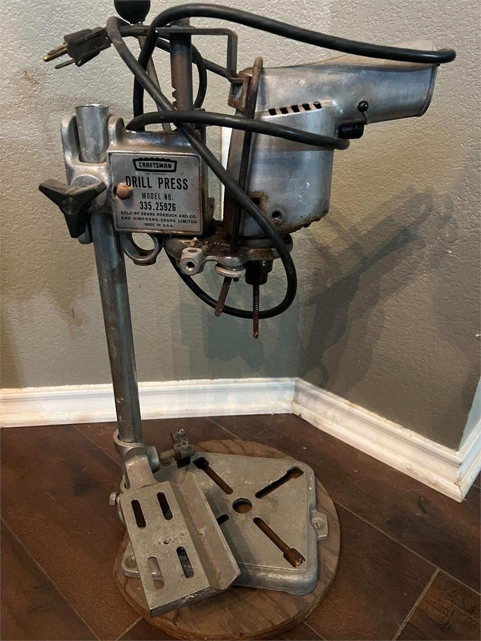 Drill press-Craftsman