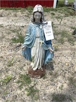 VIRGIN MARY CONCRETE STATUE