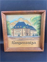 Framed Picture of Langensalza 'Schwefelbod'