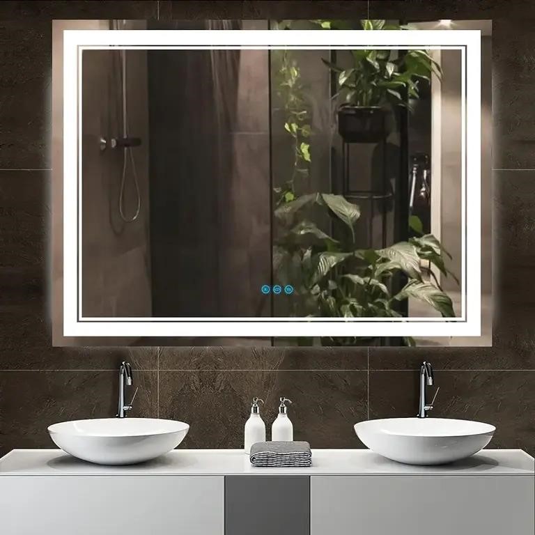 Homedex 48â€x 36â€ Bathroom Led Vanity Mirror wi