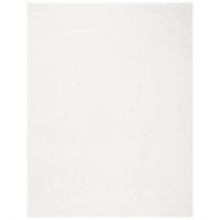 Safavieh Plain & Solid Mary Rug, White, 5.5X8 Ft