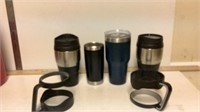 4 thermos cups
