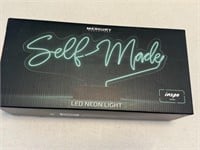 LED Neon light “self made” - NEW 14” wide 7” tall