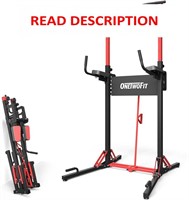 ONETWOFIT Pull Up Bar Station  400LBS  Black