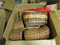 1 box of wicker basket