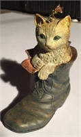 Petete Choise Cat in boot ornament