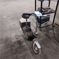 battery scooter - works