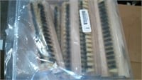 17 Pack Of Boot Sbrubber Brushes