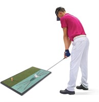 CROSSFINGERS GOLF HITTING MAT WITH DURABLE