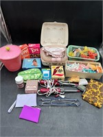 Vtg Perm Rollers, Hair Dryers & More