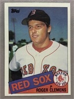 1985 ROGER CLEMENS ROOKIE TOPPS CARD