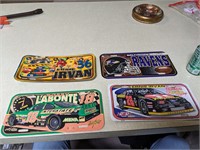 3 VTG NASCAR & Ravens Vanity Plates
