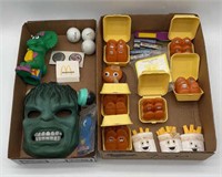 McDonald’s Box-Box Lots Golf Balls and other items