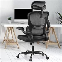 Razzor Ergonomic Office Chair, High Back Mesh Desk
