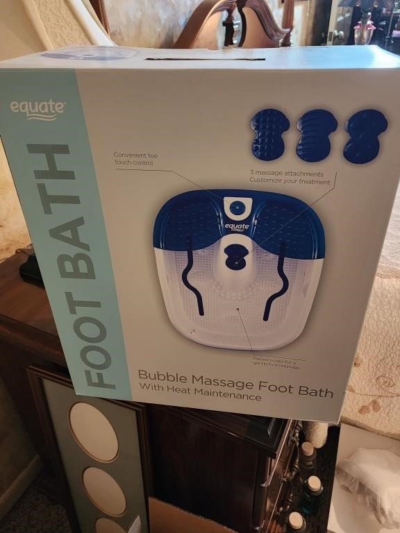 Foot Bath Bubble Massager