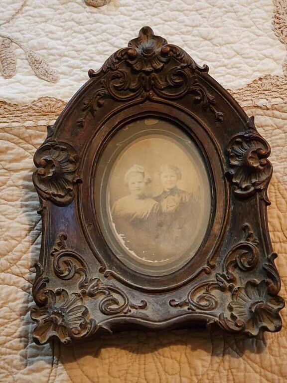 Vintage Wooden Picture Frame