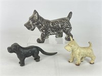 Cast Iron Dogs and Nutcracker