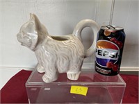 Ceramic cat pitcher 6 x 8“