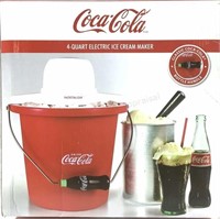 Coca-cola 4 Quart Electric Ice Cream Maker
