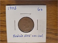 1905 Indian Head One Cent