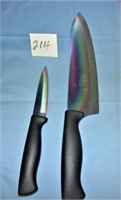 2 rainbow knives