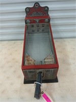 Antique big game hunter target game w/ keys