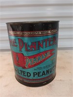 The Planter's Pennant Brand peanut tin